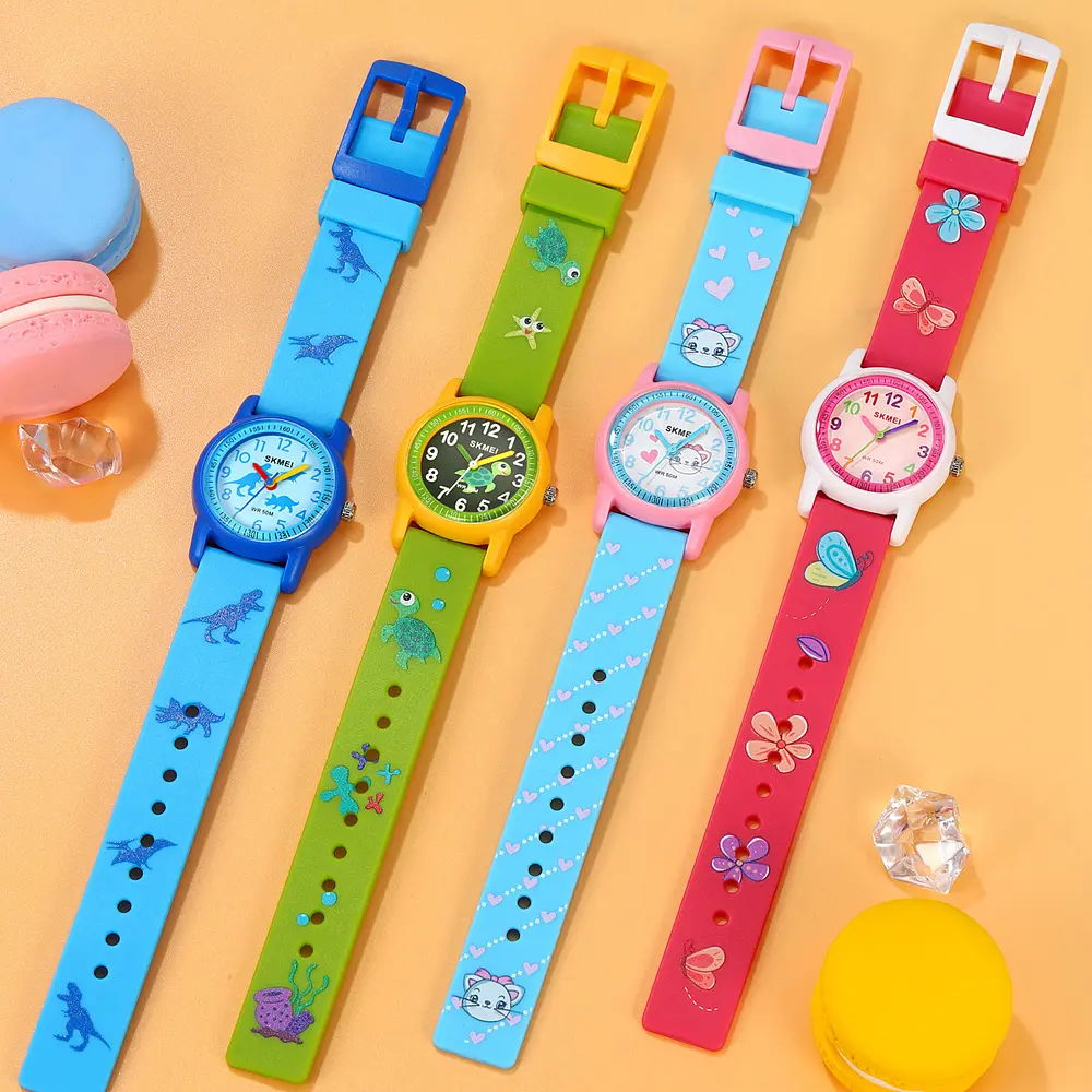 Наручний годинник дитячий 2157PKWT Pink-White Skmei acs0030223 - фото 4