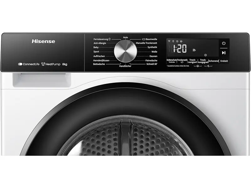 Сушильная машина Hisense DH3S802BW3UA - фото 4