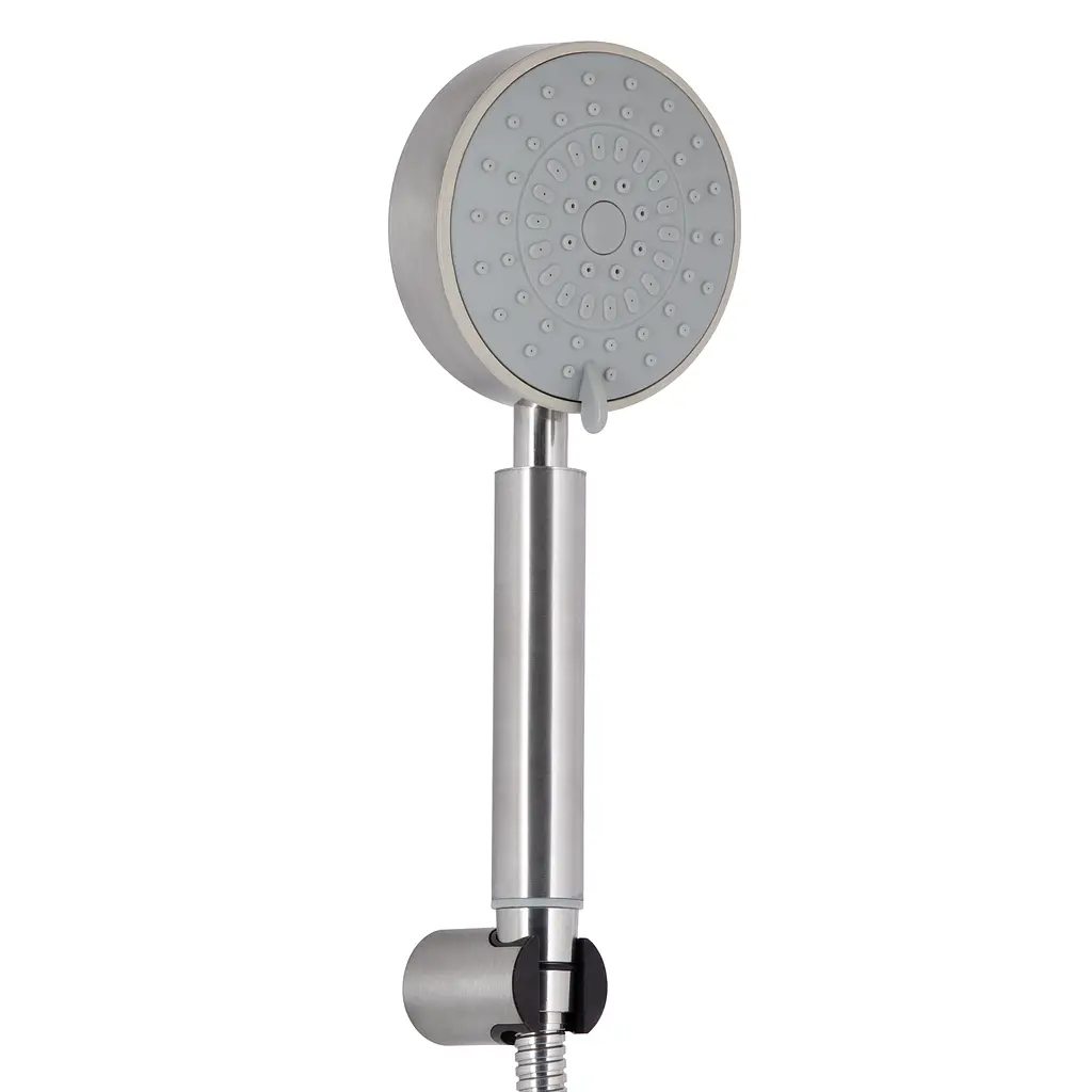 Змішувач для душу Lidz Luna 010 (з душовим гарнітуром) (k35) LDLUN010NKS46095 Nickel - фото 4