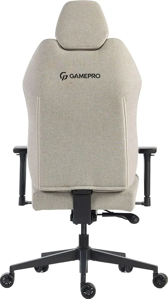 Ігрове крісло GamePro GC760LG Fabric Light Gray (GC760LG) - фото 4