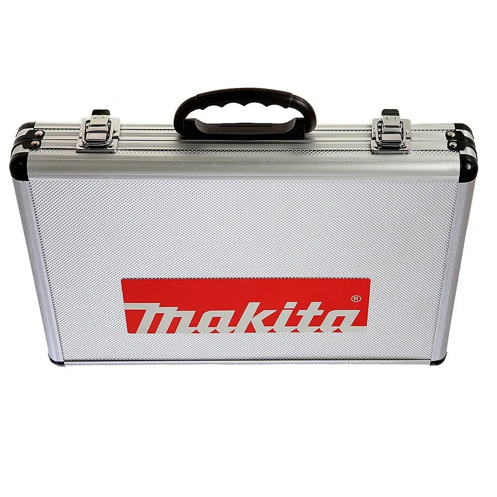 Набір бурів та долото в алюмінієвому кейсі Makita D-21200 - фото 5