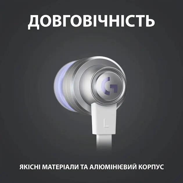 Навушники Logitech G333 ігрові Білі (981-000930) - фото 8