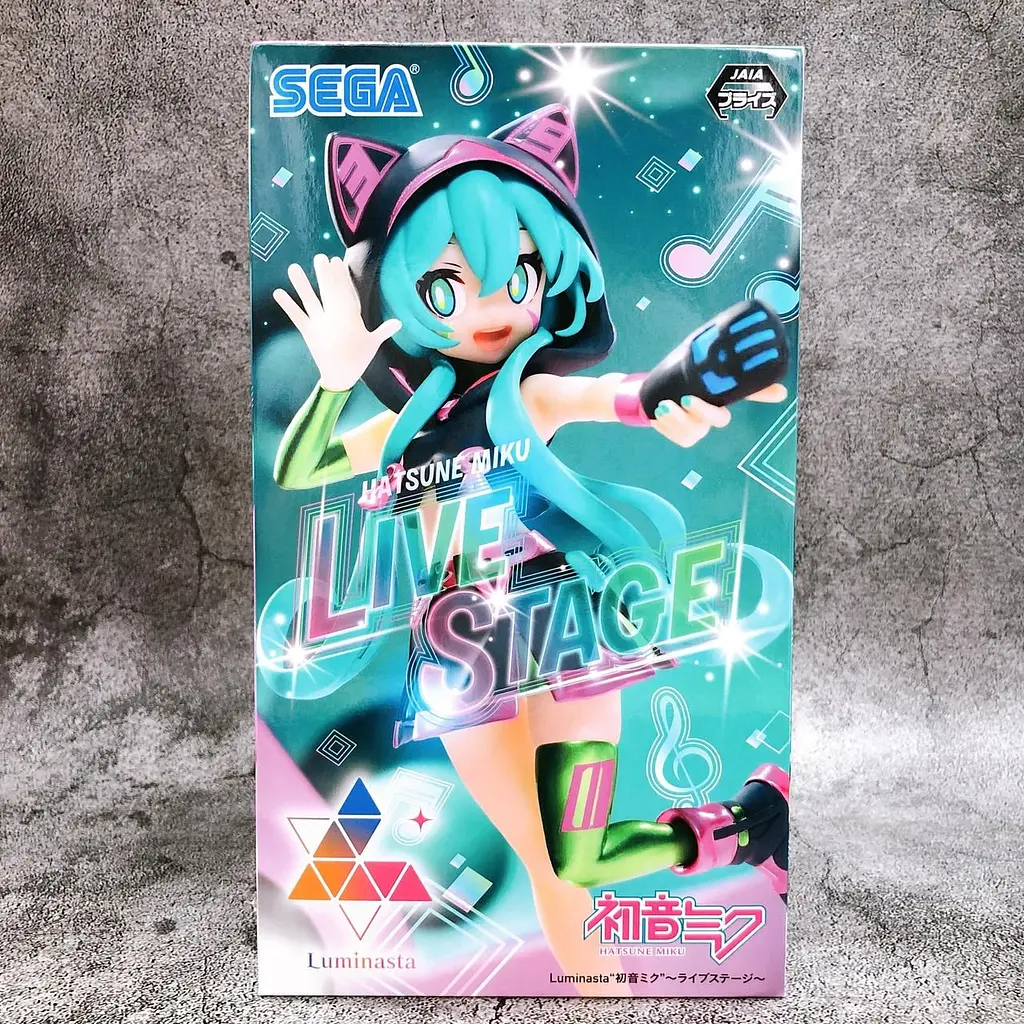 Фігурка Sega Вокалоїд Хацуне Міку Hatsune Miku Live stage 20 см S HM LS - фото 2