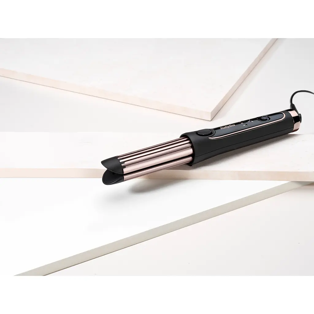 Випрямляч для волосся Babyliss C112E чорно-золотий - фото 6