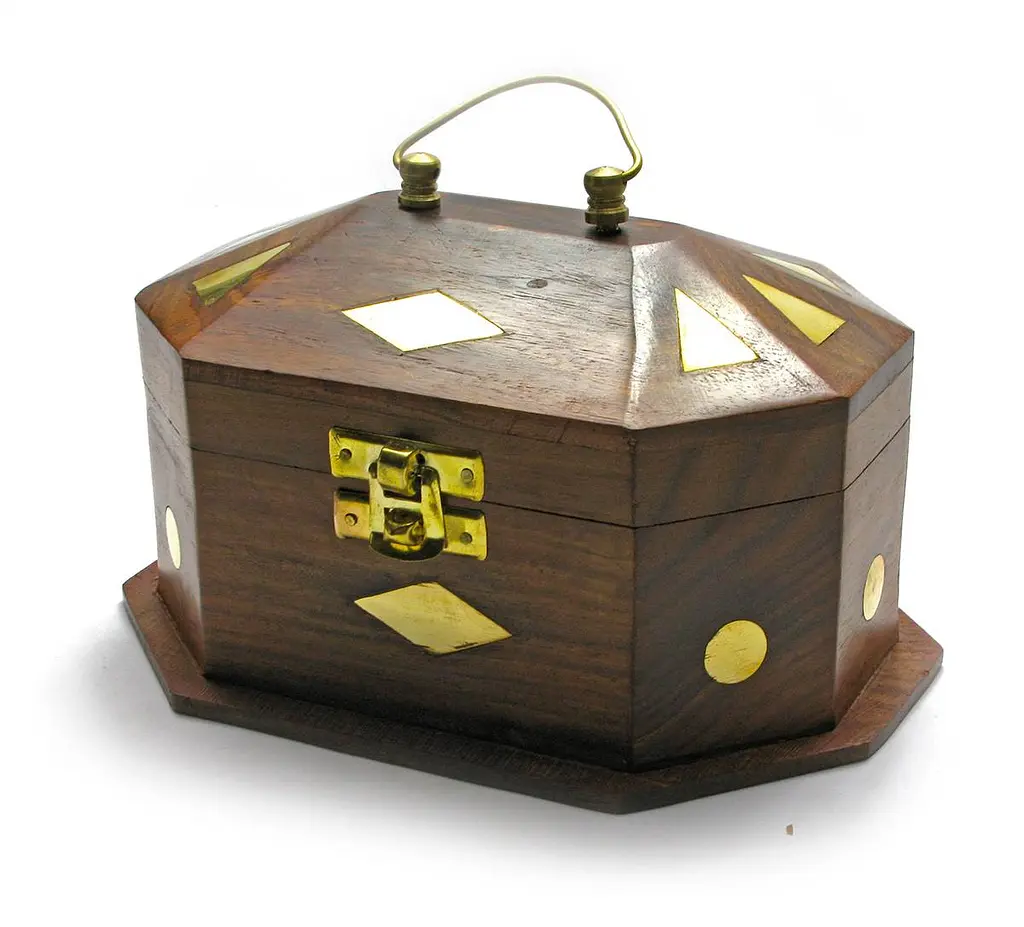 Скринька рожеве дерево 16.5х11.5х12.5 см - фото 2