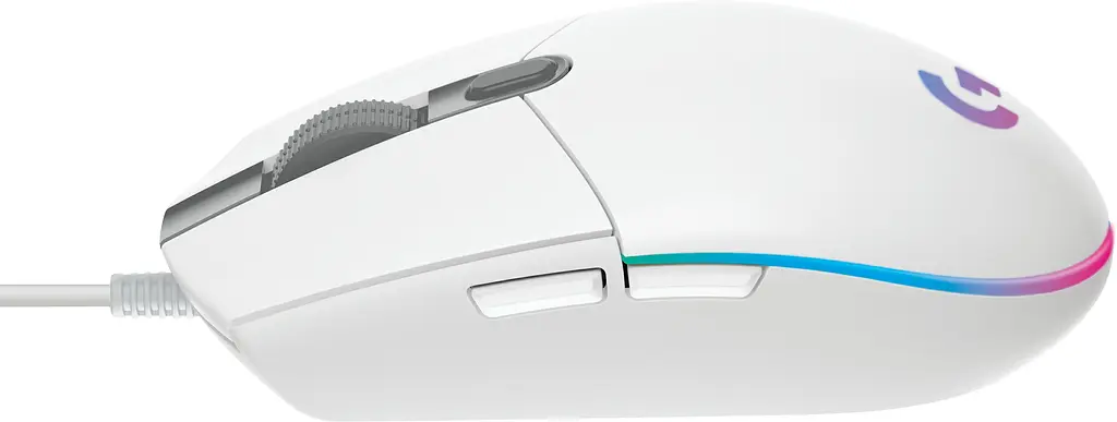 Миша комп'ютерна Logitech G203 Gaming Lightsync RGB White (910-005797, 910-005791) - фото 3