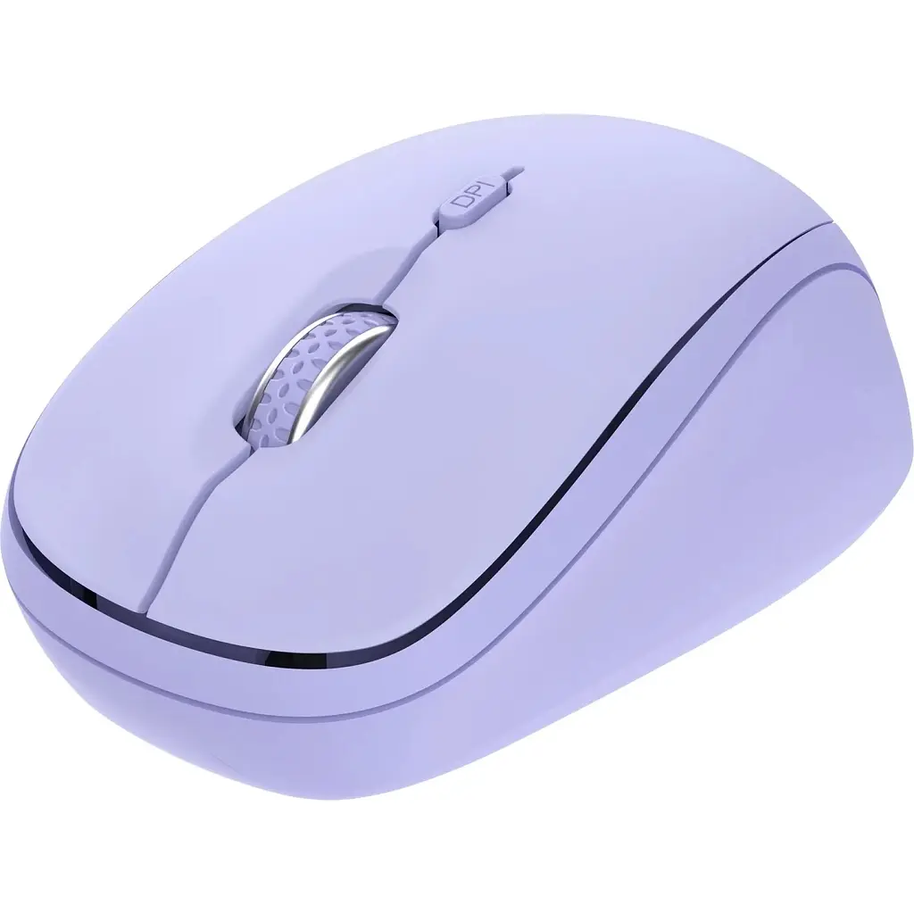 Мишка Trust Yvi+ Multi-Device Wireless/Bluetooth Purple (25583) - фото 2