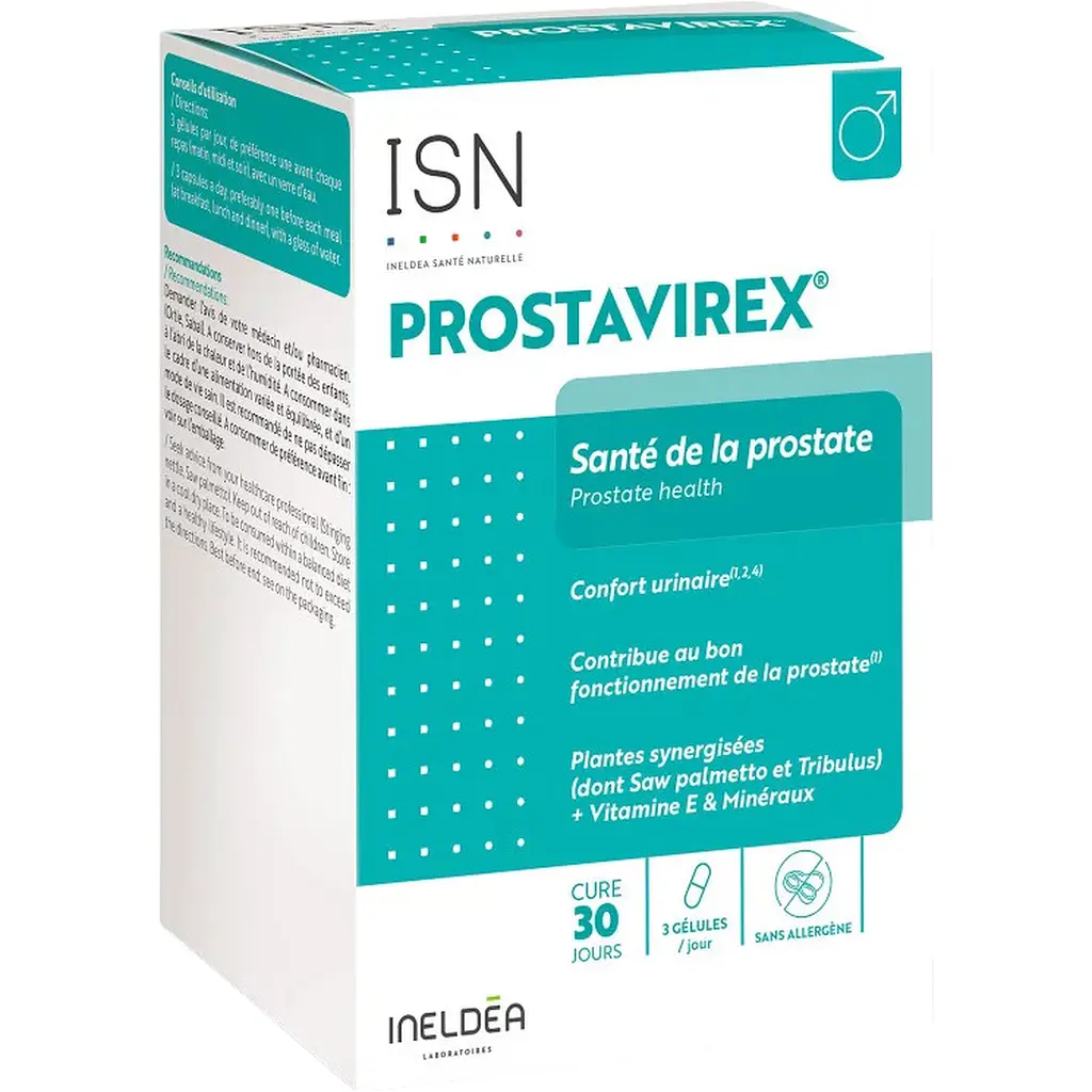 Комплекс Ineldea Prostavirex Здоров'я простати 90 капсул