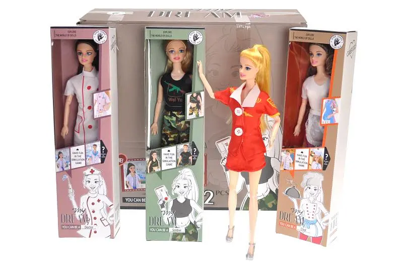 Лялька LD6008 "My Dream" "Професії" 12шт у блоці р.35x16x32см YG Toys