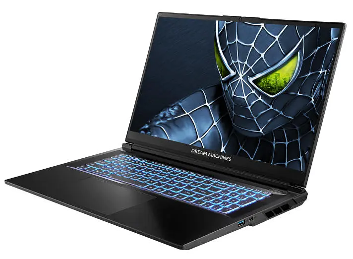 Ноутбук Dream Machines RG5050-17 17.3FHD IPS Intel i9-14900HX 32GB F2TB NVD5050-8 DOS чорний - фото 3
