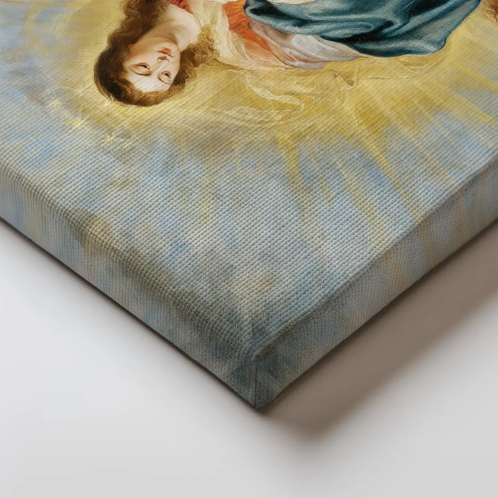 Інтер'єрна картина Діва Непорочного Зачаття, Рубенс, Rubens, Virgin of Immaculate Conception, релігійний декор, 60×40 см (id6990) - фото 3