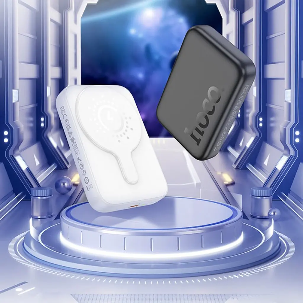 Зовнішній акумулятор Hoco J117A Esteem MagSafe 10000mAh 20W White (605830) [110910] - фото 4