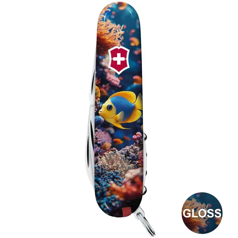 Складаний ніж Victorinox SPARTAN DESIGN Коралова рибка - фото 6