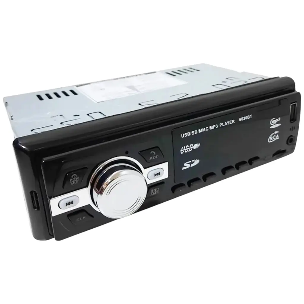 Автомагнітола RGB Technology 6031BT Bluetooth автомобільна магнітола чорна - фото 2