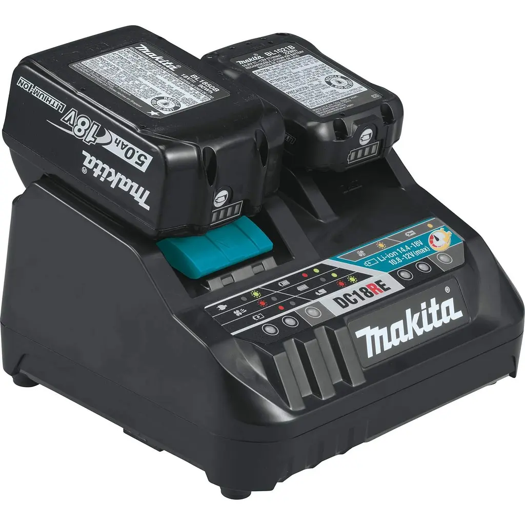 Пристрій для зарядки акумуляторів Makita LXT та CXT DC18RE (198720-9) - фото 4