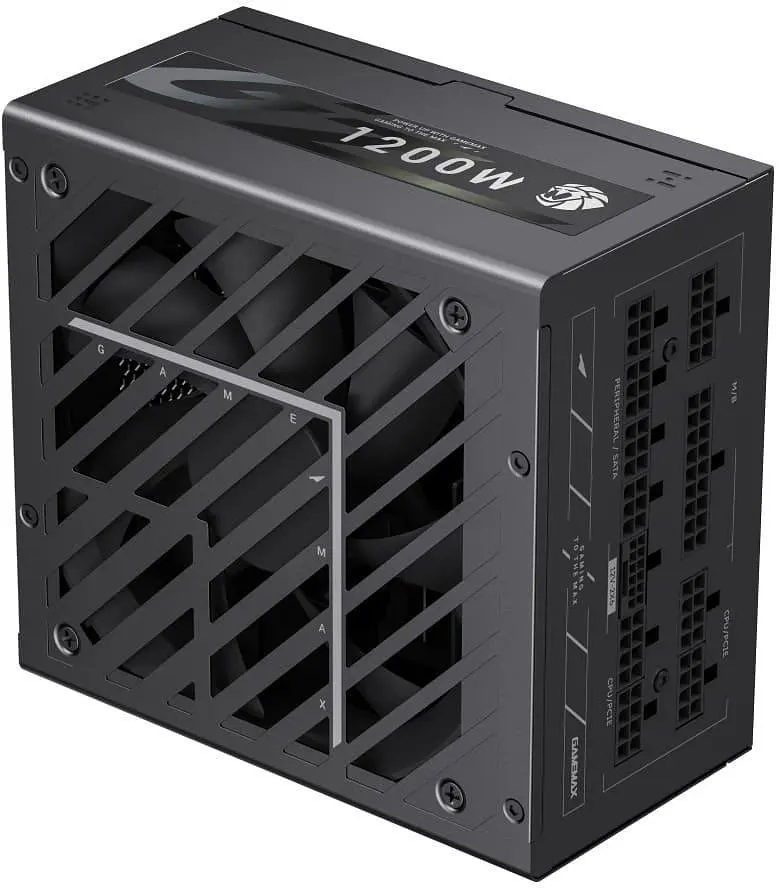 Блок живлення GameMax GZ 1200G 1200W ATX 3.1 80+ Gold (GZ 1200G BK) Black - фото 4