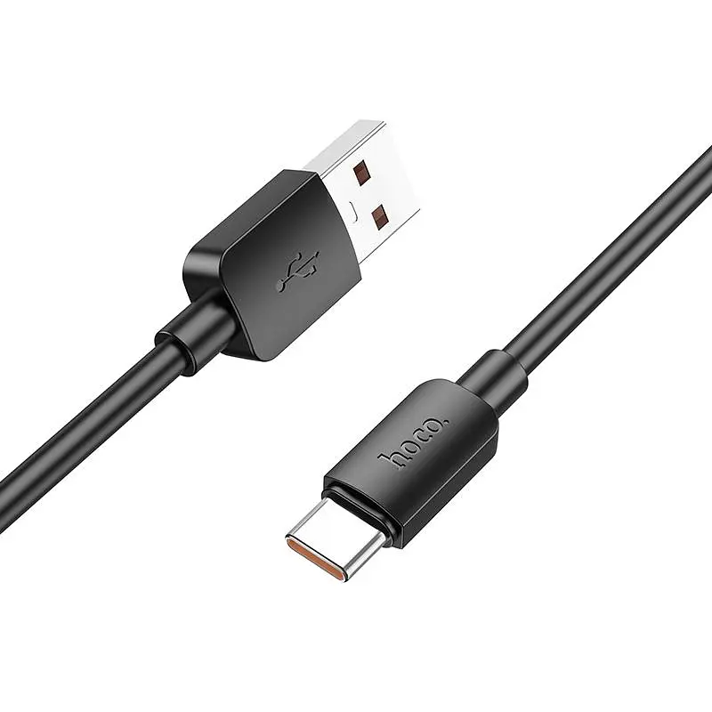 Дата кабель Hoco X96 Hyper USB to Type-C 100W (0.25m) Black - фото 2