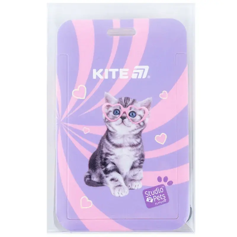 Бейдж Kite слайдер Studio Pets, рожевий (SP25-450) - фото 3