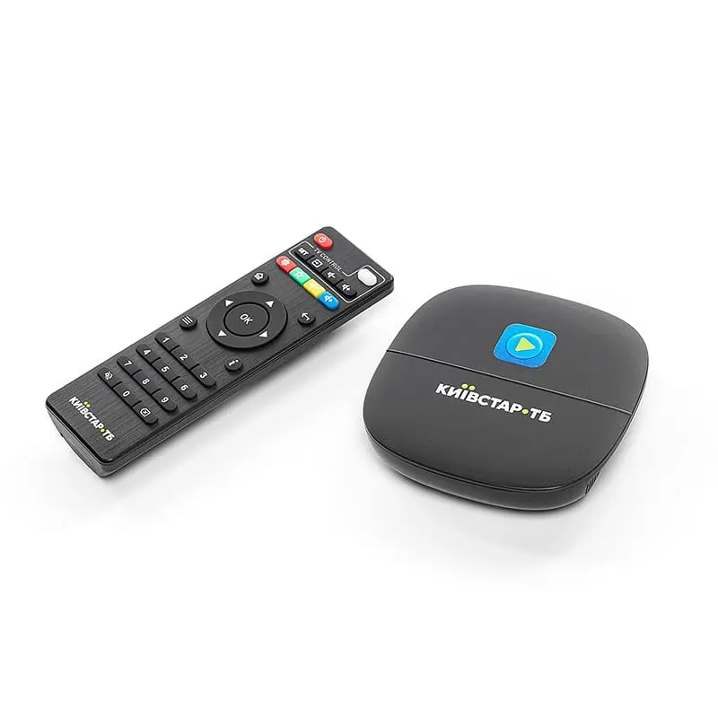 Киевстар ТВ пакет "Премиум HD" на 12 мес + Смарт ТВ приставка iNeXT TV-X Smart TV Box Android TV 10 - фото 2