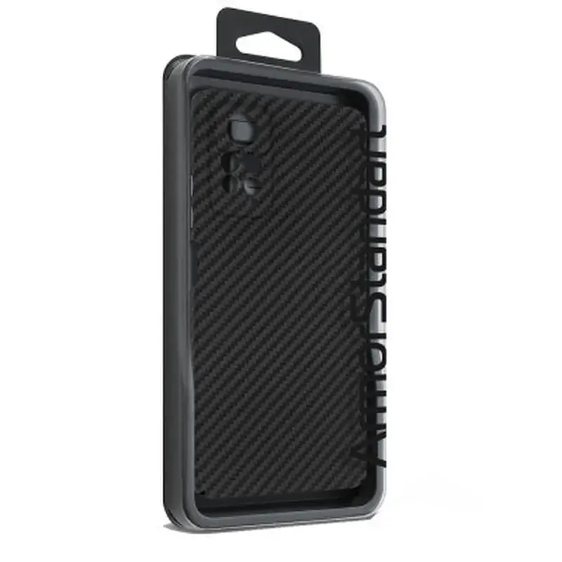 Чохол до мобільного телефона Armorstandart LikeCarbon Xiaomi Redmi Note 12 Pro 4G Black (ARM71945) - фото 3