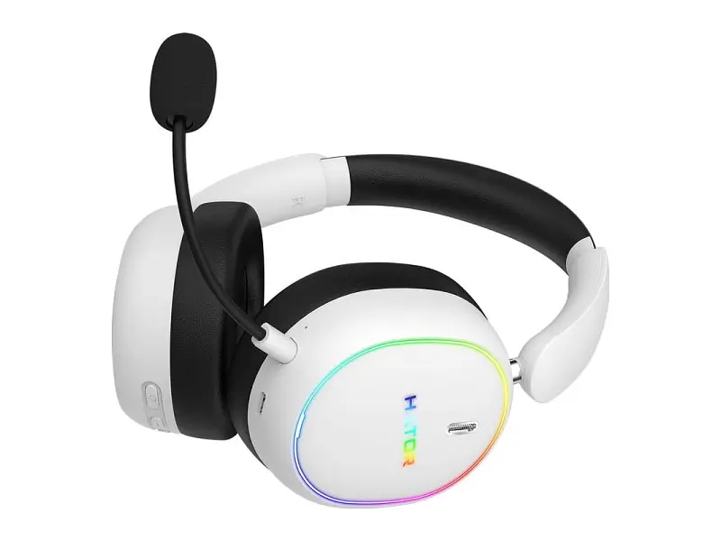 Ігрова гарнітура Hator Phoenix 2 Wireless White (ESH41) - фото 7