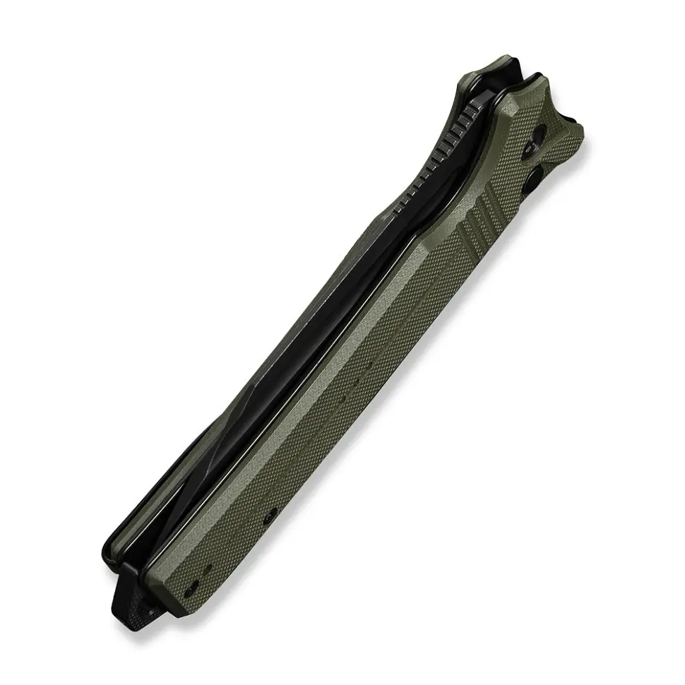 Ніж складаний туристичний Civivi Neurohaptic, (9.5 см) Nitro-V/G10 темно-зелений - фото 6