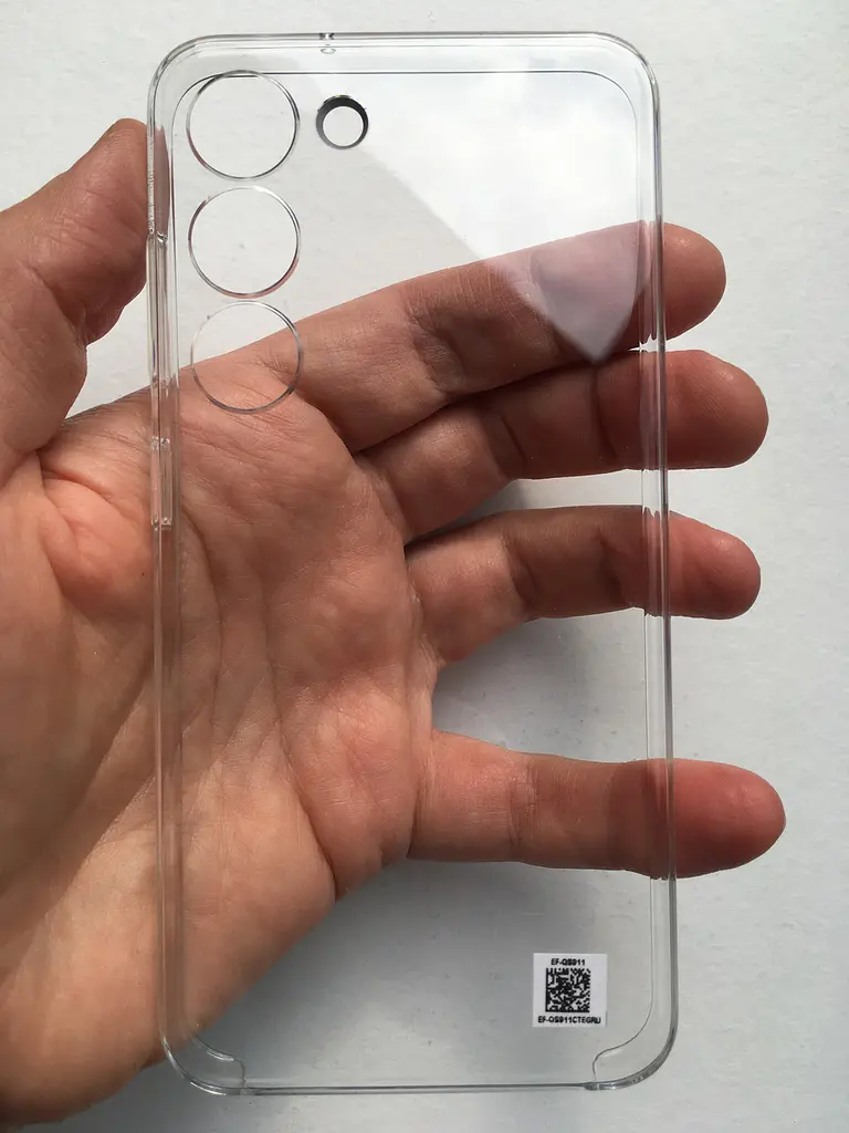 Чохол прозорий протиударний оригінальний Clear Case EF-QS911CTEGRU для Samsung Galaxy S23 (6.1") Crystal