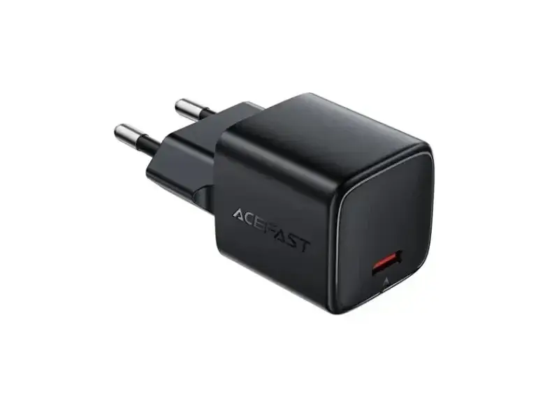 Мережевий зарядний пристрій Acefast A118 Fast Charger Gan 30 W Black (6974316284994) - фото 2