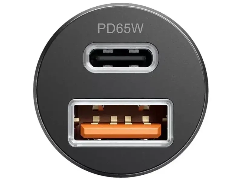 Автомобільний зарядний пристрій Proove Tiny Power Pro 65 W (USB+Type-C) Black (ACTP65110001) - фото 4