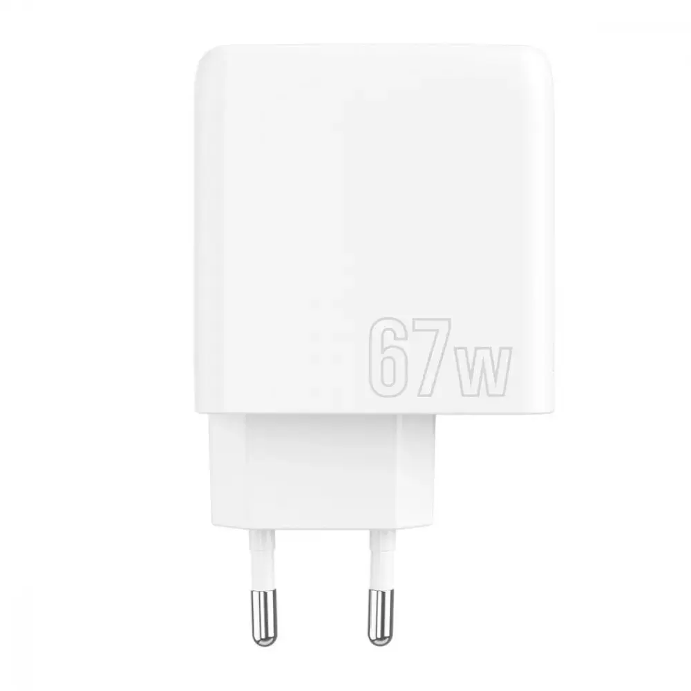 Зарядное устройство для Proove Shot GaN 67 W (2Type-C + USB) белое - фото 6