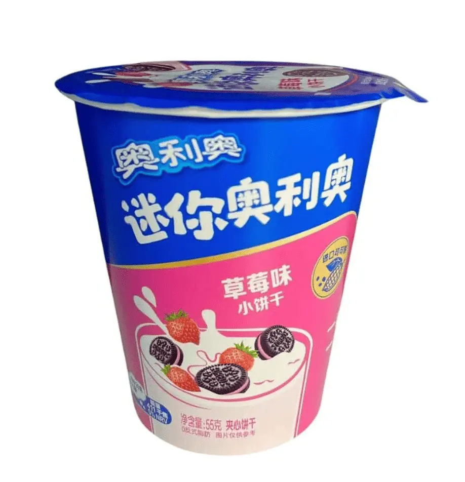 Печиво Oreo Mini Biscuit Strawberry 55г