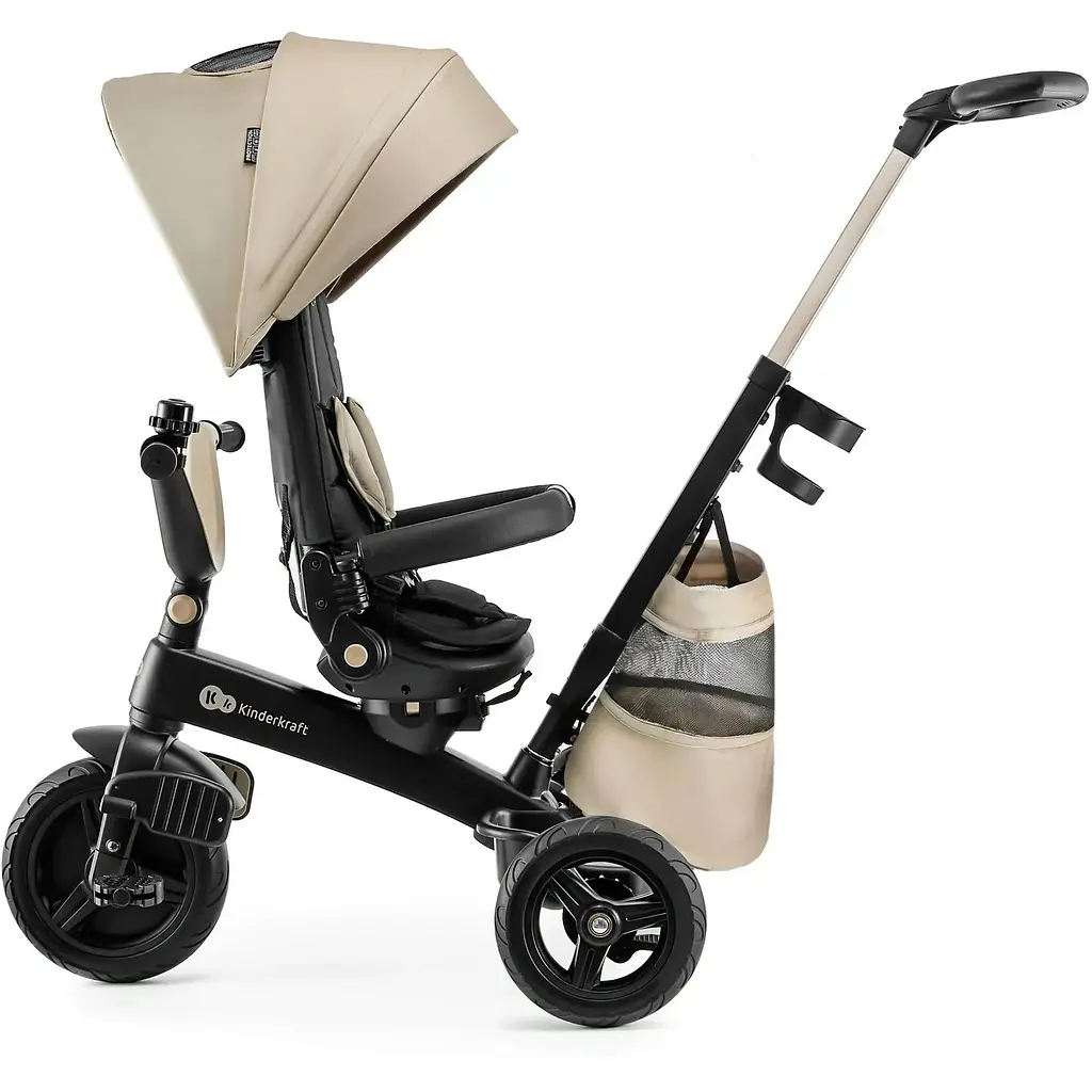 Велосипед триколісний Kinderkraft Easytwist Beige (KREASY00BEG0000) - фото 4