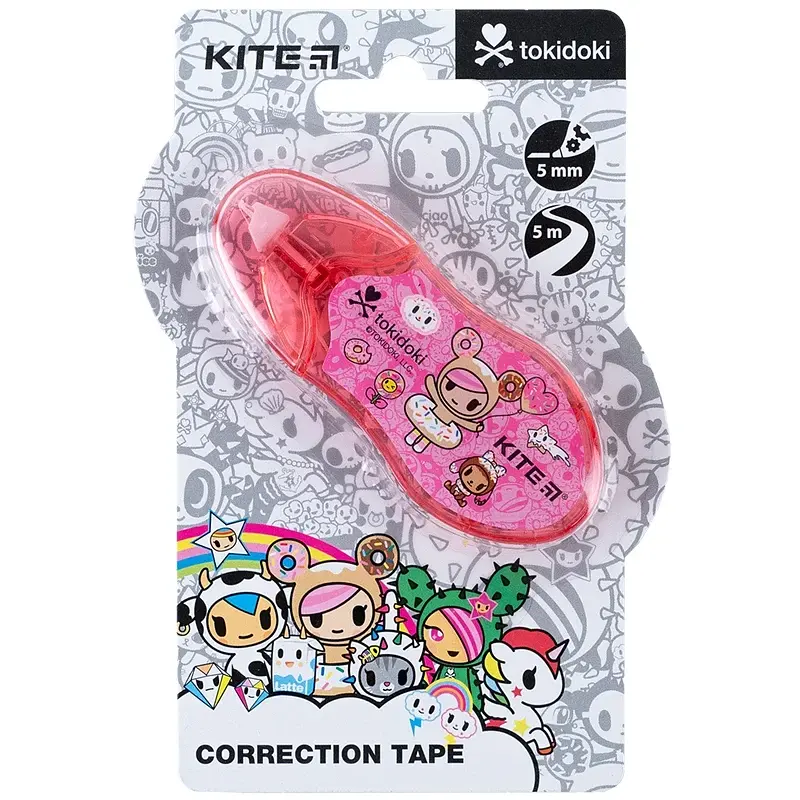 Коректор стрічк.Kite 5ммх5м tokidoki TK24-006(12)(576) - фото 2