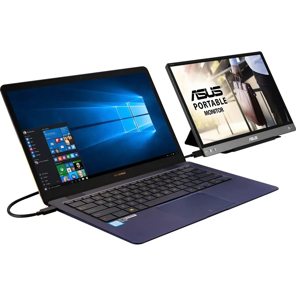 Монітор 14" ASUS ZenScreen MB14AC Portable FHD IPS 60Hz (90LM0631-B01170) - фото 10