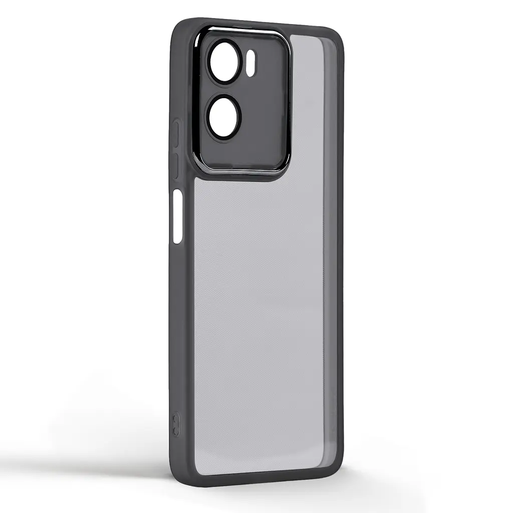 Защитный чехол для Motorola G06 4G/G06 Power 4G, Shade, черный, TPU+PC, матовый, защита всего корпуса, панель-накладка, противоударный, с большими бортами, амортизирует удары при падениях, ArmorStandart (ARM89100) - фото 2