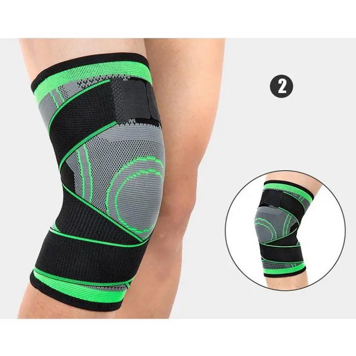 Бандаж на коліно спортивний наколінник еластичний компресійний Knee Support - фото 6