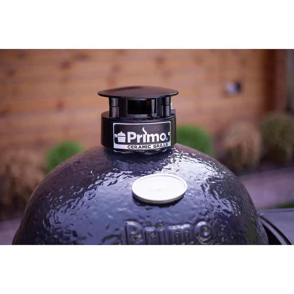 Керамический угольный гриль Primo Large Round All in One (PGCRCG) - фото 8