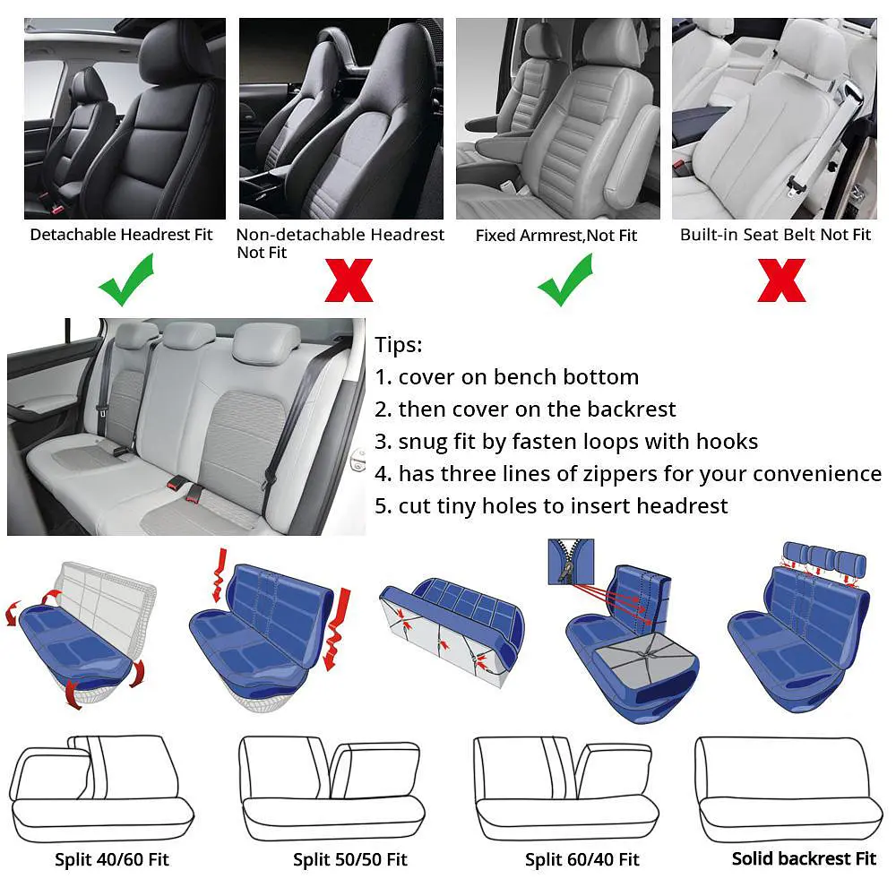 Автомобільні чохли B LUXE MAX Велюр під Алькантару (5 Підголівників) Чорний Ромб - фото 2