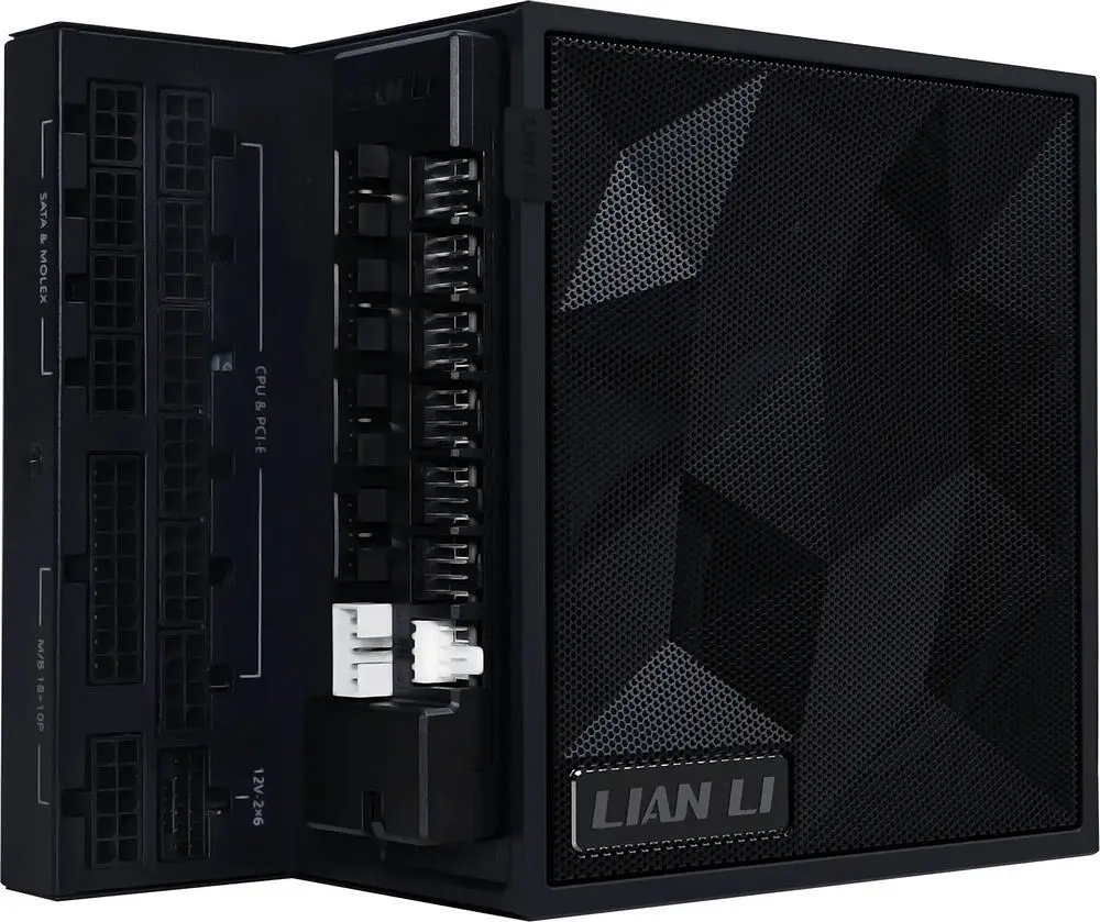 Блок живлення Lian Li Edge Gold 1000W Black with Hub, EU Cord (G9P.EG1000G.BH00.EU) - фото 5