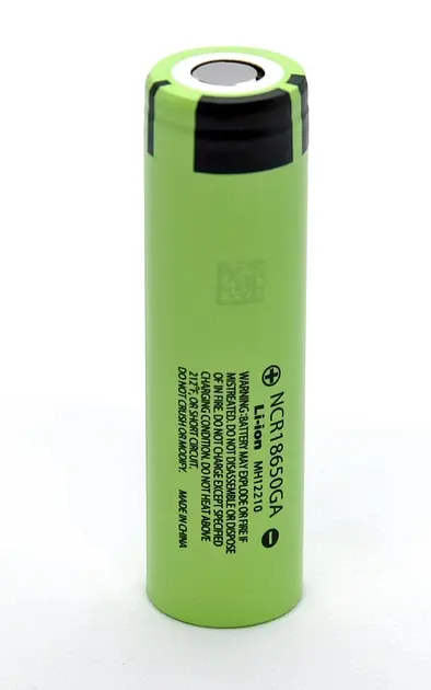 Акумулятор 18650 Panasonic NCR18650GA 3500 mAh літій-іонний Li-Ion 10А (18848) - фото 2