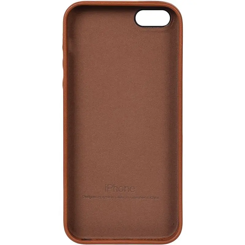 Чохол-накладка Toto Leather Case Apple iPhone SE/5s/5 Brown - фото 2