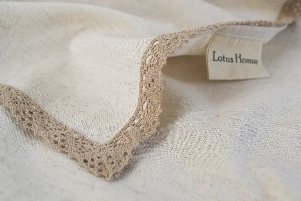 Скатерть со льна Lotus Home - Bondy 150x200 - фото 3