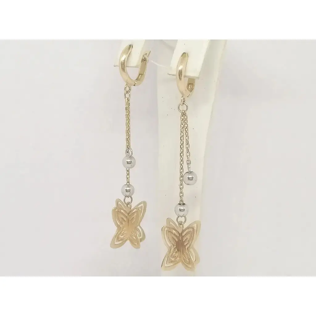 Золотые серьги Столичная Ювелирная Фабрика. 105869 - фото 2