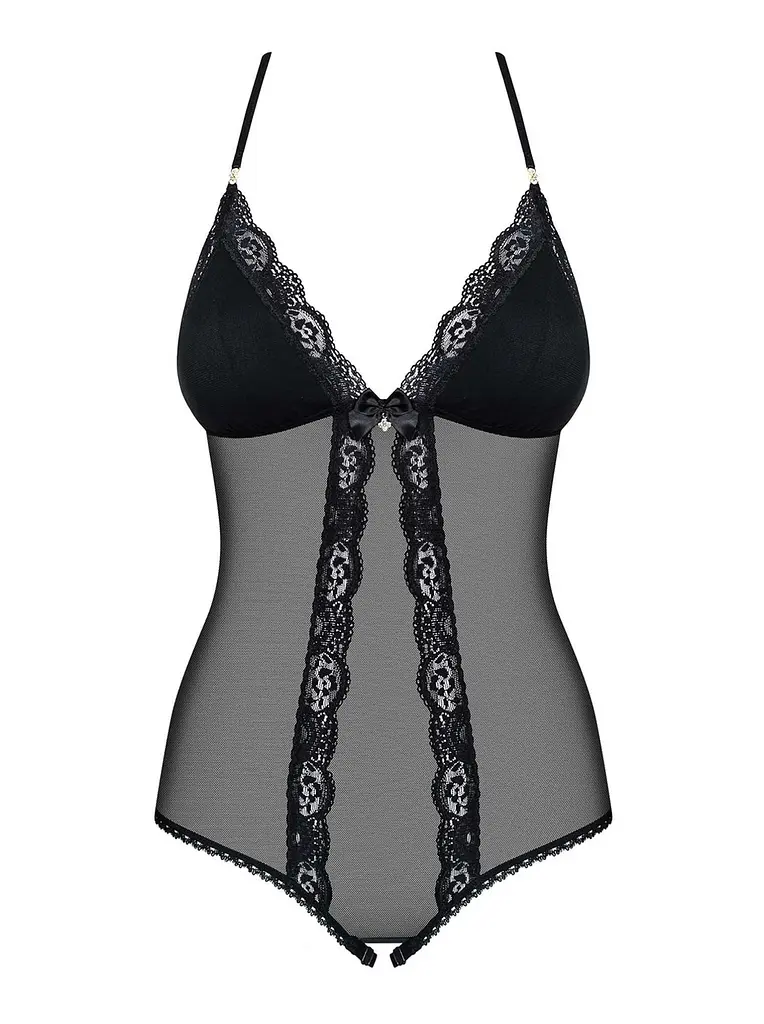 Боді Obsessive 841-TED-1 L/XL чорний - фото 5