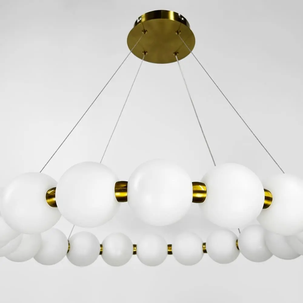 Люстра из серии Mysa Pearl Ø 80 см на 3 световых режима | Ст. 77068-800 | Line F - фото 2