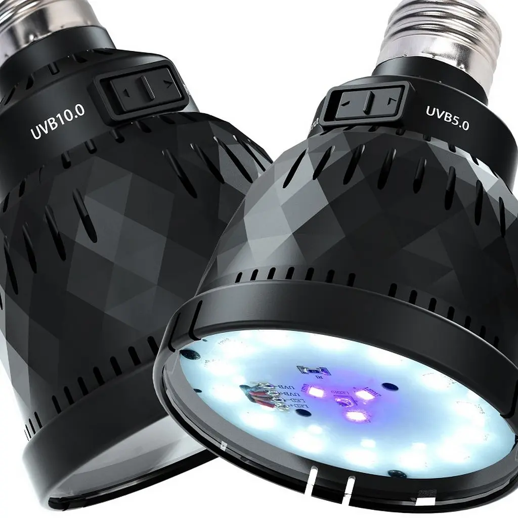 Лампа LED Repti-Zoo Desert and Tropical UVB 5.0 UVB 10.0 5W для тераріумів (LEDU04) - фото 2
