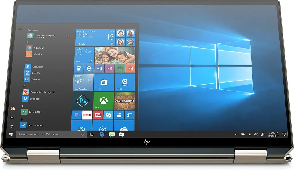 Ноутбук HP Spectre x360 15-eb0037ur 15.6UHD IPS Touch/Intel i7-10750H/16/2048F/NVD1650Ti-4/W10/Blue (37B35EA) - фото 8