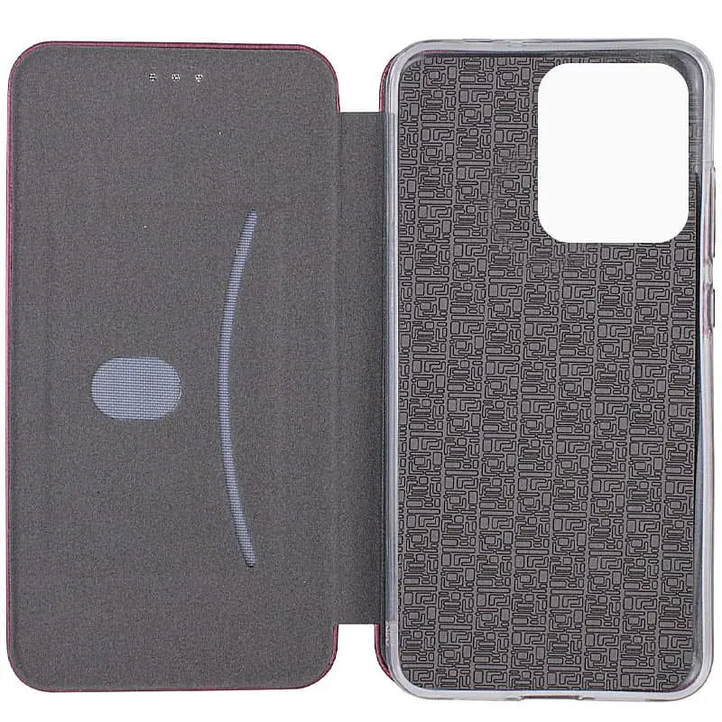 Шкіряний чохол-книжка Classy для Motorola Edge 40 Бордовий - фото 4