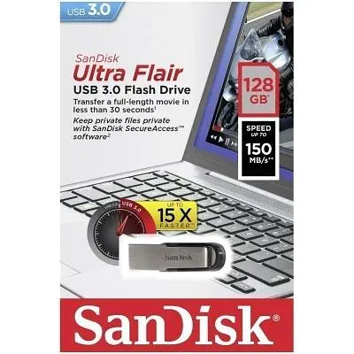 USB флеш накопичувач SanDisk 128GB Flair USB 3.0 (SDCZ73-128G-G46) - фото 5