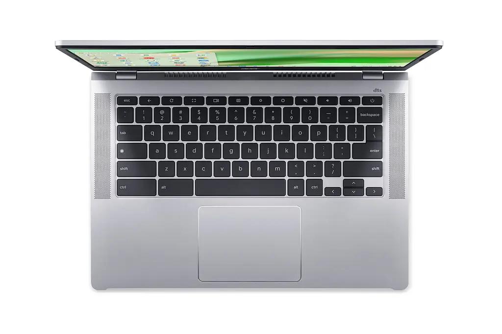 Ноутбук Acer Chromebook CB314-4H 14' FHD IPS, Intel C N100, 8GB, F128GB, UMA, ChromeOS, сріблястий (NX.KNBEU.001) - фото 5